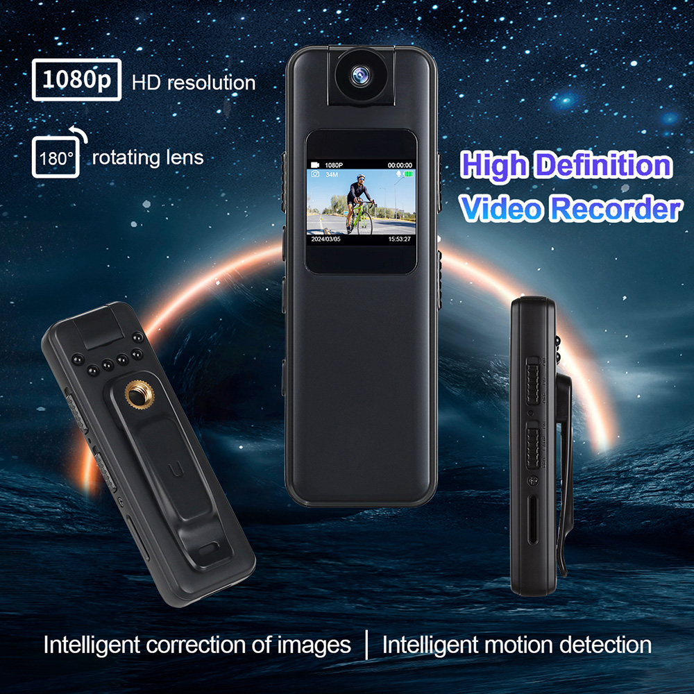 MC85 High-definition 1080P Mini Camera Night Vision Portable Digital Camera Outdoor Sports Camera Riding Camcorder