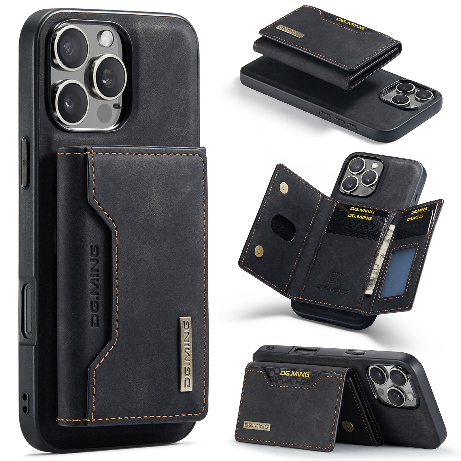 🔥 2025-Hot Pick 🔥 2 in 1 Multifunctional PU Leather Phone Case with Magnetic Wallet