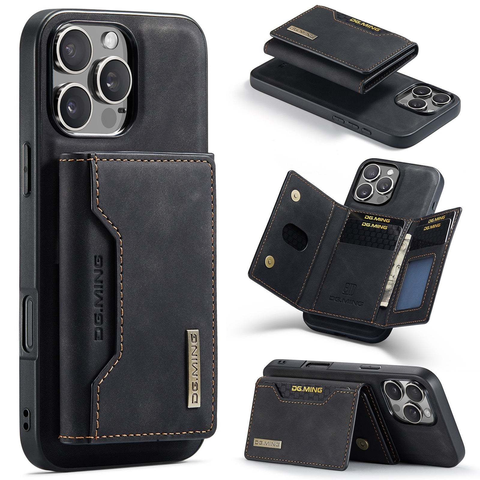 🔥 2025-Hot Pick 🔥 2 in 1 Multifunctional PU Leather Phone Case with Magnetic Wallet