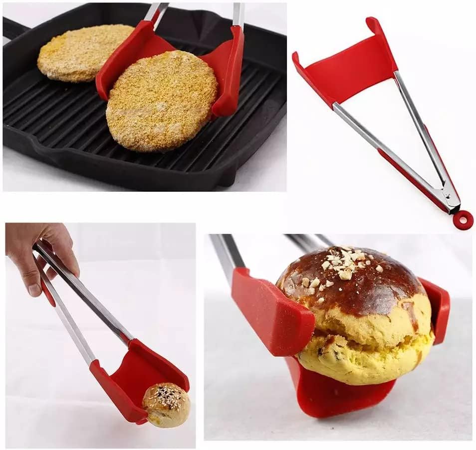 Clever Tongs 2 In 1 Kitchen Spatula🍳