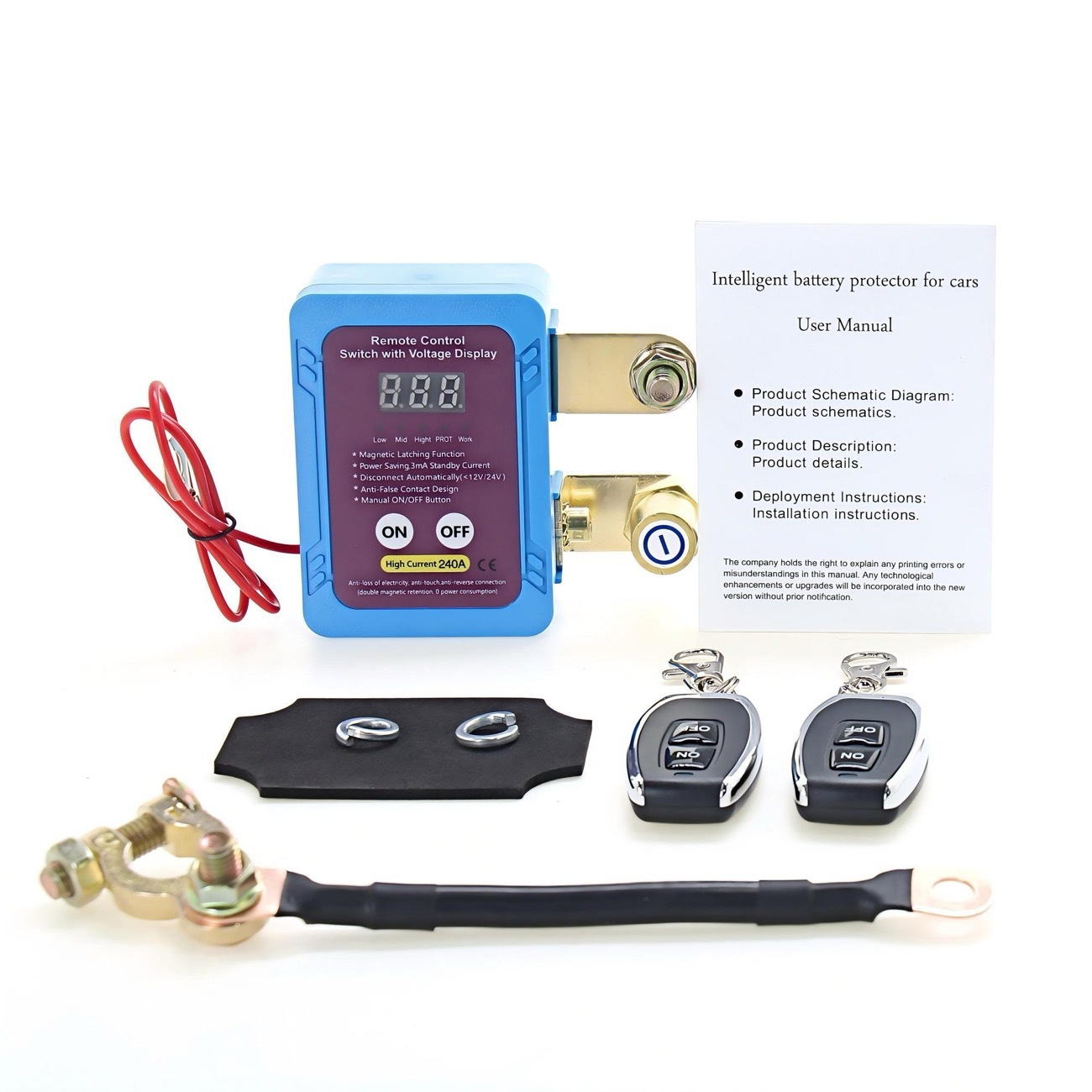 🔥Last Day 49% OFF-🔒⚡Remote control of car devices for anti-theft safety