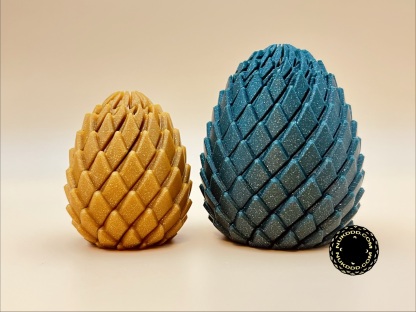 ✨ 3D Printed Twisty Dragon Egg Fidget