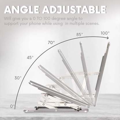Stick-On Adjustable Phone Stand