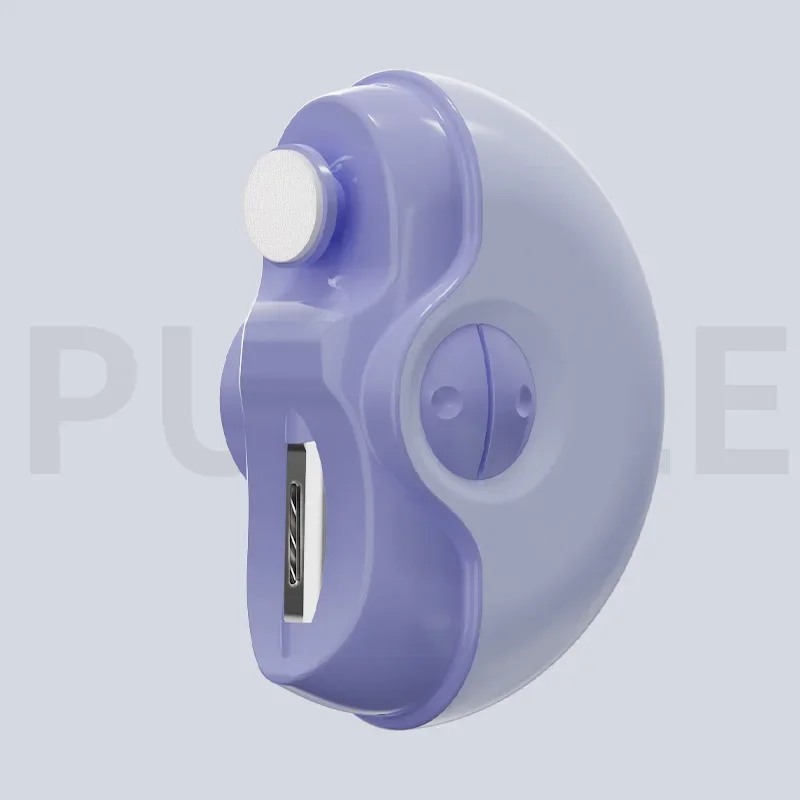 2 In 1 Electric Nail Clippers USB Charging Electric Grinding Polishing Tool Fingernail Trimmer Automatic Manicure Machine