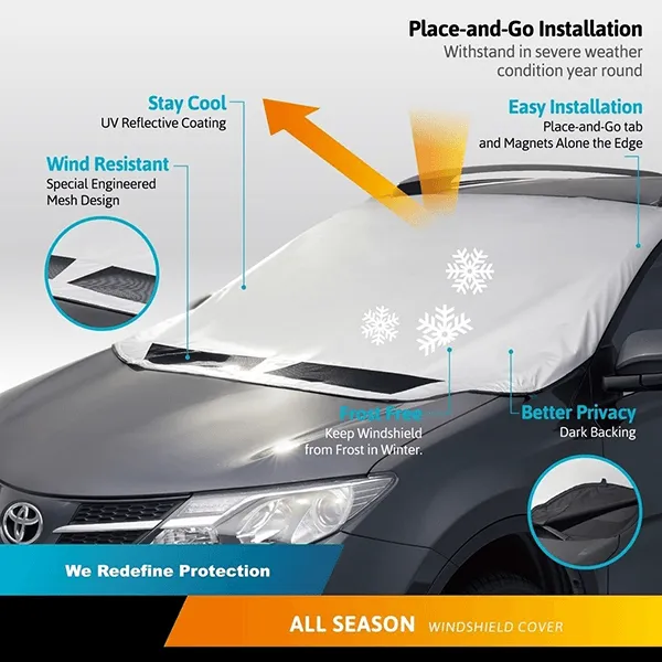 🔥Last Day Promotion 49%OFF🔥 Windshield Snow Cover Sunshade