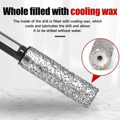 🔥2-in-1 Hexagonal Shank Brazing Dry Drilling Specialized Hole Opener