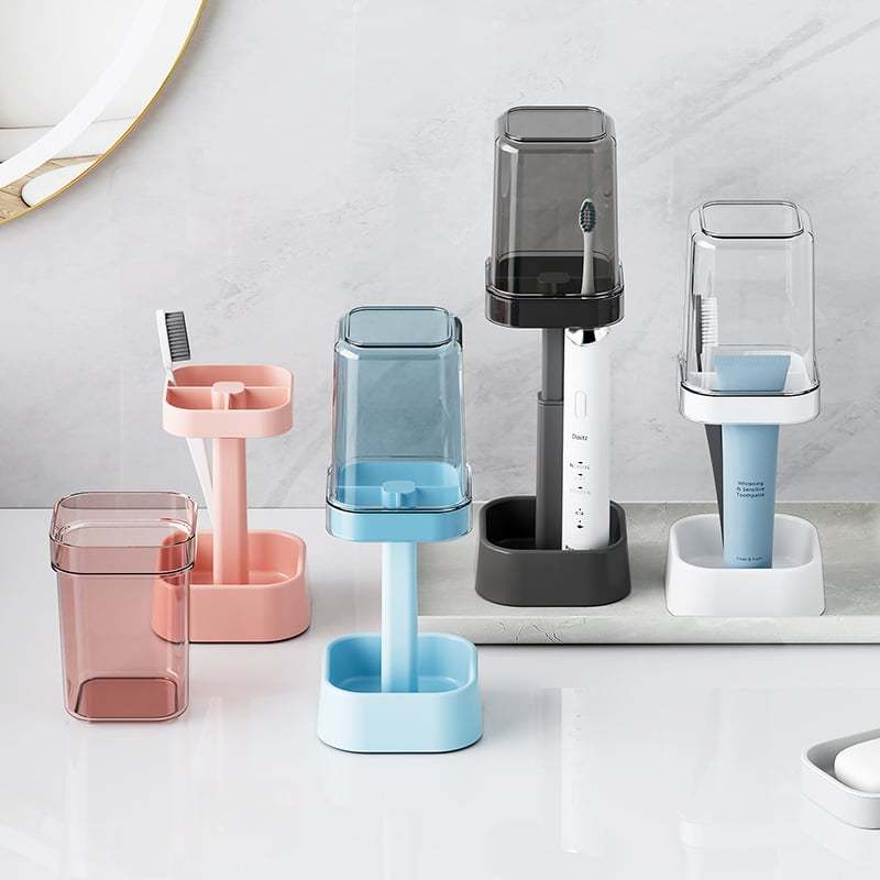 🎁 Stylish Toothbrush Holder with Cover