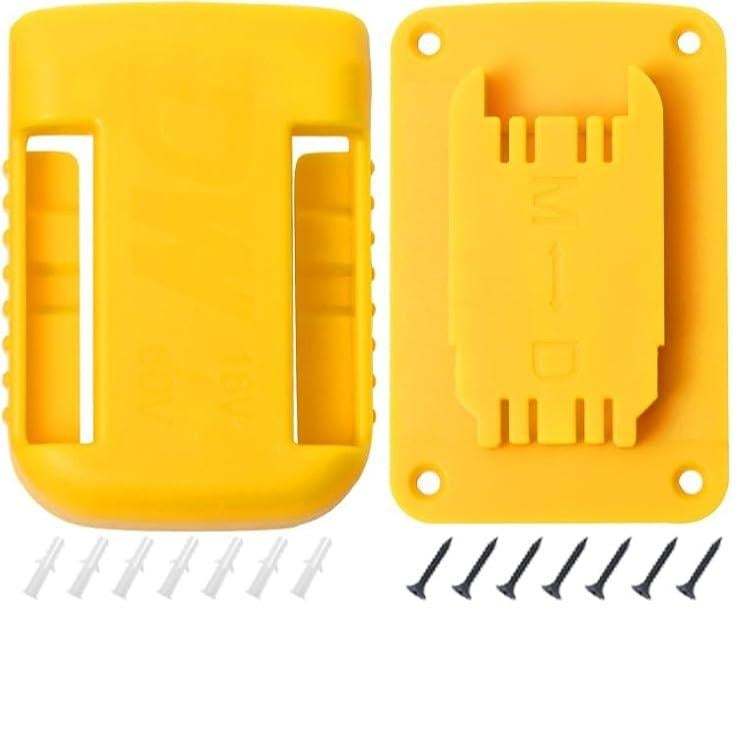 🧰Tool Holders for Dewalt 20V/12V Drill Tool Mount Fit for Milwaukee M18 Tools Yellow
