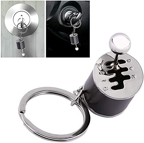 🎁🚗6-speed Manual Transmission Gearbox Keychain