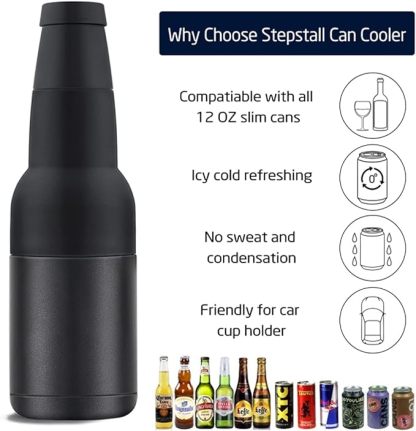 🔥LAST DAY 49% OFF - Beer Bottle and Can Cooler with Beer Opener