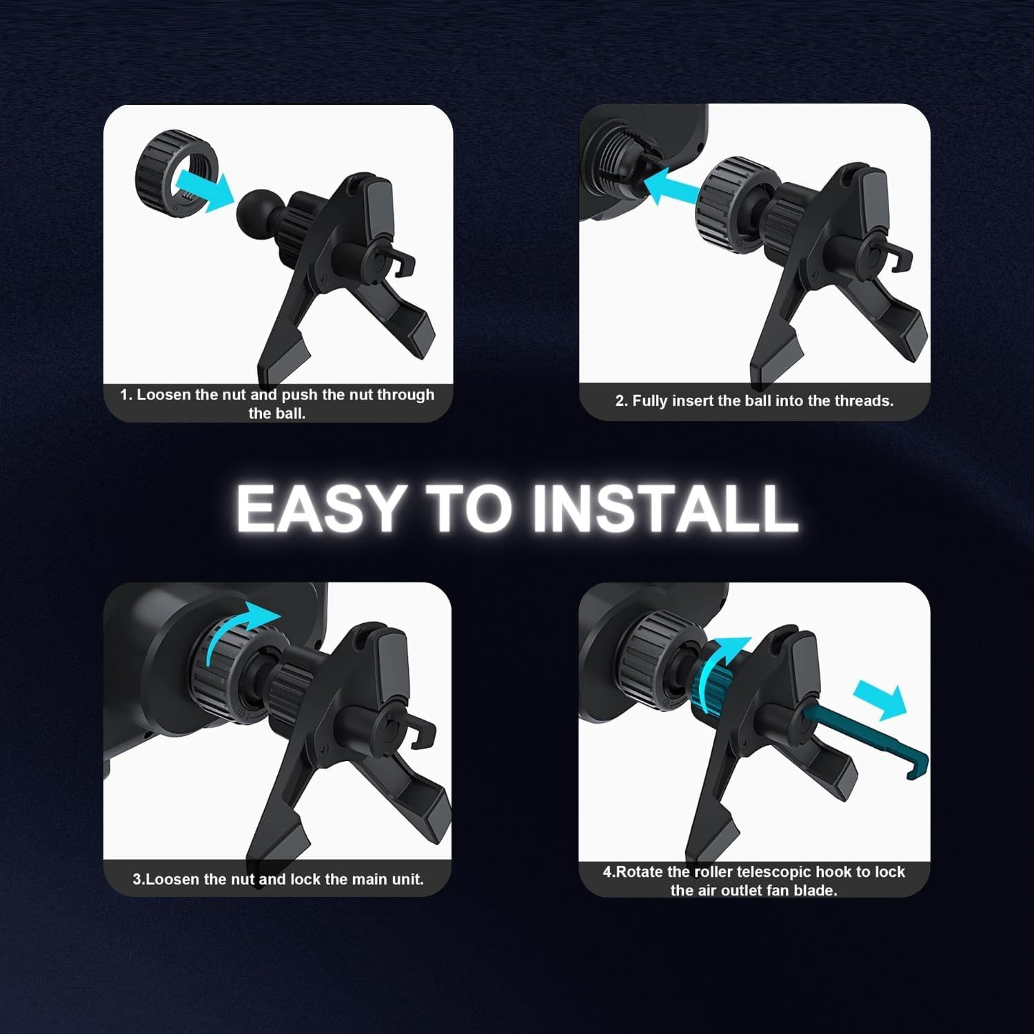 🎁Flash Sale💥2026 Smart 360° Wireless Charger Phone Holder