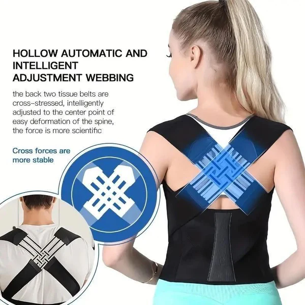 ✨ Adjustable Back Posture Corrector Belt – Relieve Slouching & Pain for Women & Men 💪🩺