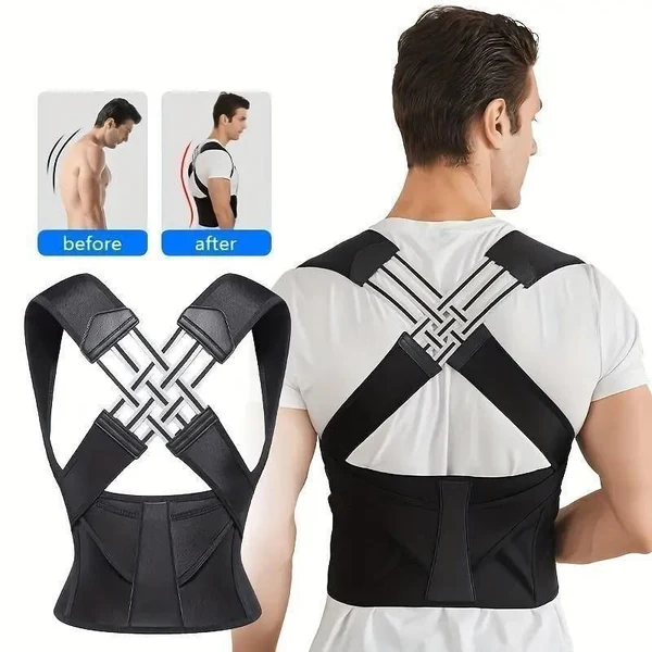 ✨ Adjustable Back Posture Corrector Belt – Relieve Slouching & Pain for Women & Men 💪🩺