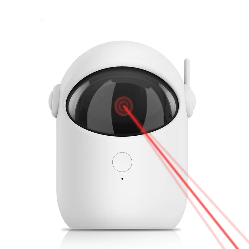 Automatic Laser Cat Toy Rechargeable Auto-rotation Laser Light Interactive Cat Toys Pet Tease Device Dog Toy Fast and Slow Mode