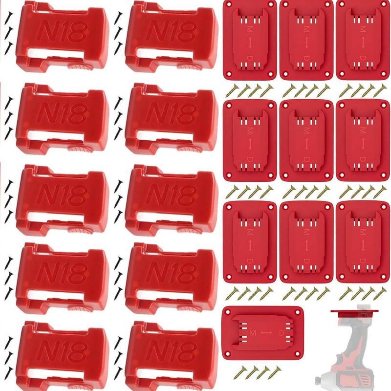 🧰Tool Holders for Dewalt 20V/12V Drill Tool Mount Fit for Milwaukee M18 Tools Yellow