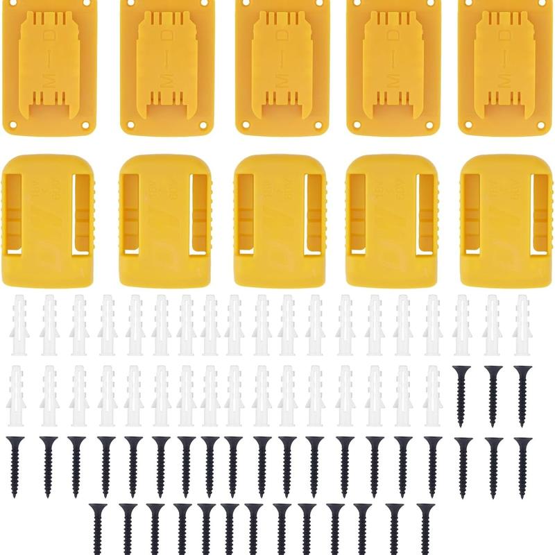 🧰Tool Holders for Dewalt 20V/12V Drill Tool Mount Fit for Milwaukee M18 Tools Yellow
