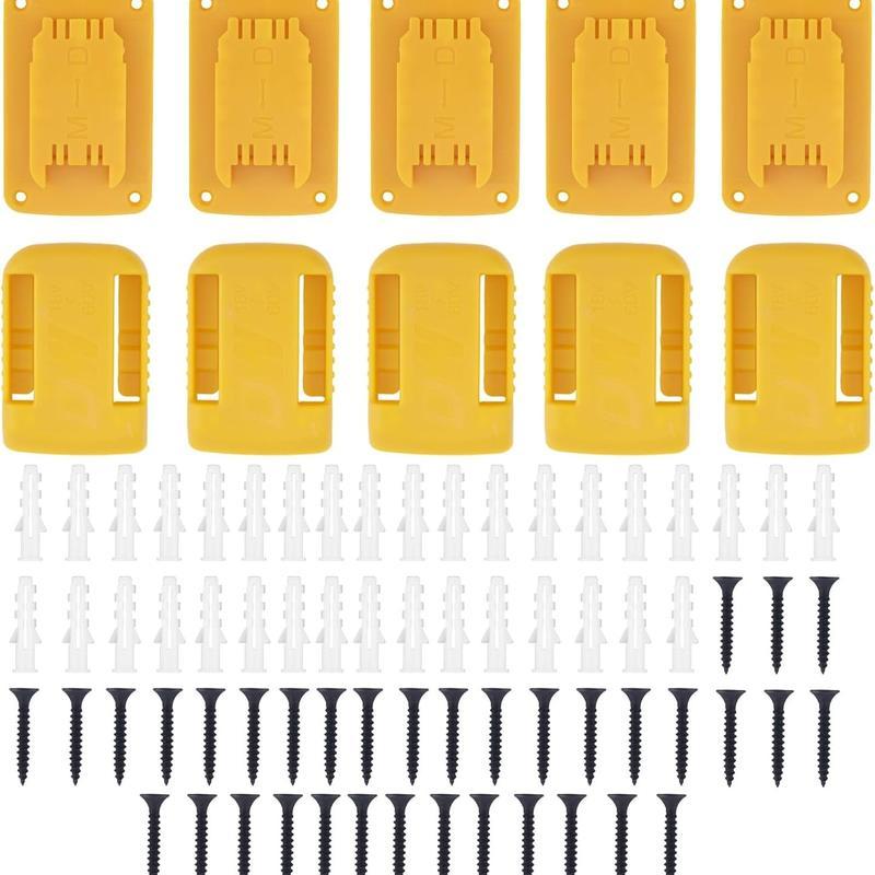 🧰Tool Holders for Dewalt 20V/12V Drill Tool Mount Fit for Milwaukee M18 Tools Yellow