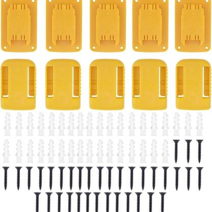 🧰Tool Holders for Dewalt 20V/12V Drill Tool Mount Fit for Milwaukee M18 Tools Yellow