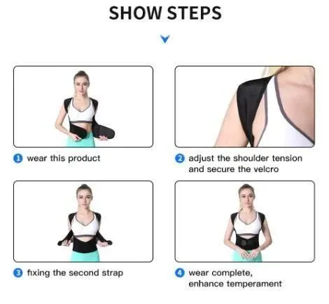 ✨ Adjustable Back Posture Corrector Belt – Relieve Slouching & Pain for Women & Men 💪🩺