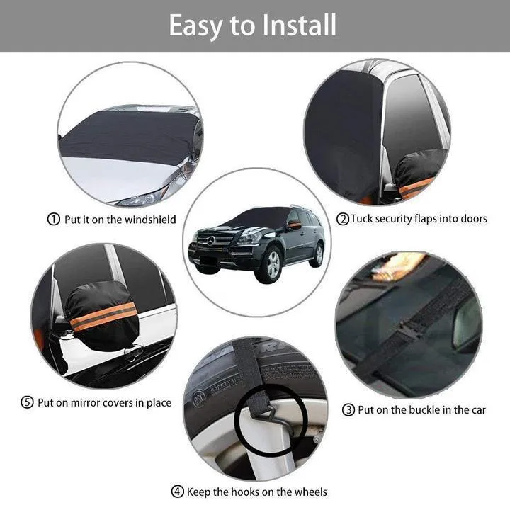 🔥Last Day Promotion 49%OFF🔥 Windshield Snow Cover Sunshade