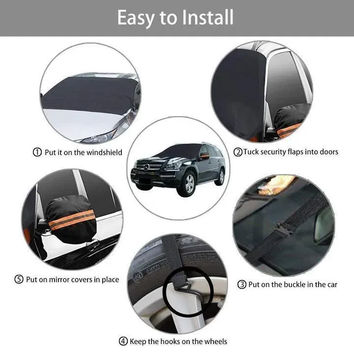 🔥Last Day Promotion 49%OFF🔥 Windshield Snow Cover Sunshade