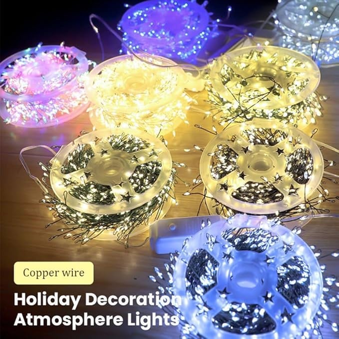 🎁🎄Early Christmas Promotion - 50%OFF⭐ Copper Wire Firecracker Light String