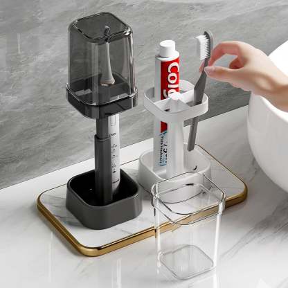 🎁 Stylish Toothbrush Holder with Cover