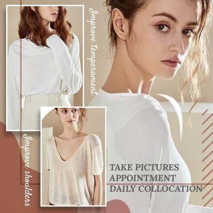 🔥🔥(BUY 3 FREE SHIPPING) Naturally Silicone -Transparent Anti-slip Shoulder Pads+Free 🎁 BIRD'S NEST HAIRPIN