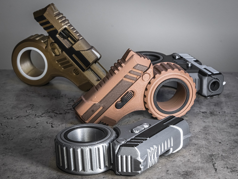 ✨ 3D Printed Mini Pistol Fidget Toy