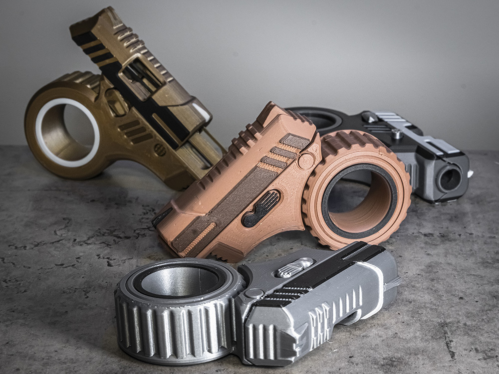 ✨ 3D Printed Mini Pistol Fidget Toy
