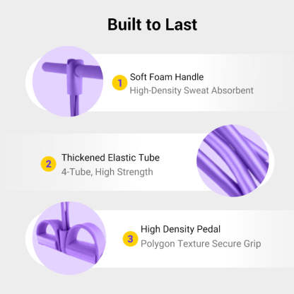 �?025 Hot Sale🔥32 Fitness Resistance Bands-4 Tube Pedal Ankle Puller