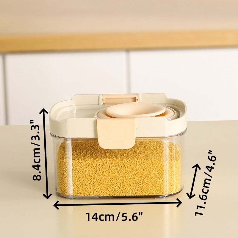 Push-type Sealed Box Storage Jar