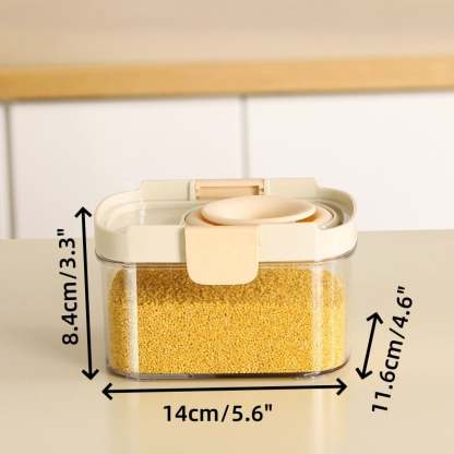 Push-type Sealed Box Storage Jar