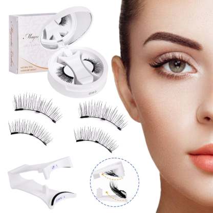 💖Last Chance! Buy 1 Get 1 Free End in Hours!🔥Soft Magnetic Eyelashes All-in-One Box, Reusable