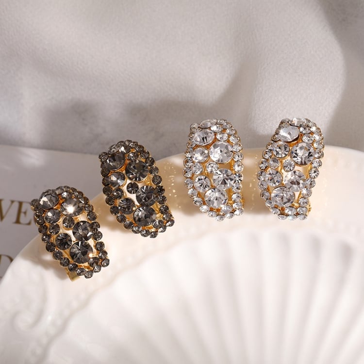 Lab-Created Diamonds Hoop Earrings🎁