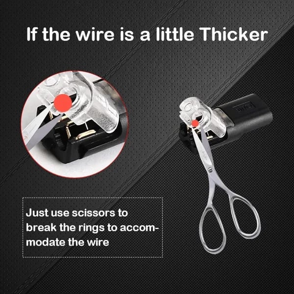 🔥LAST DAY-49% OFF🔥Double - Wire Plug-in Connector With Locking Buckle