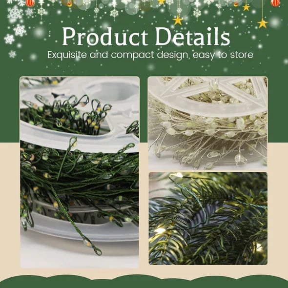 🎁🎄Early Christmas Promotion - 50%OFF⭐ Copper Wire Firecracker Light String