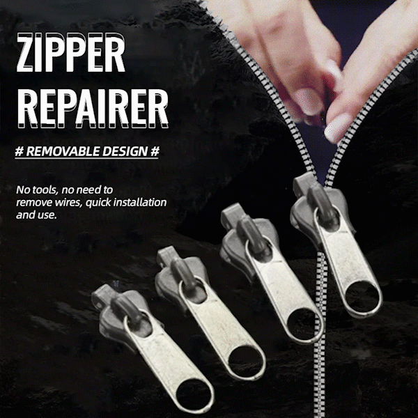 🎁FIX ZIP PULLER | 6 Sizes  – Fits All Zipper Types