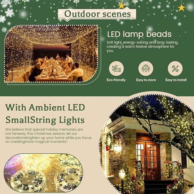 🎁🎄Early Christmas Promotion - 50%OFF⭐ Copper Wire Firecracker Light String