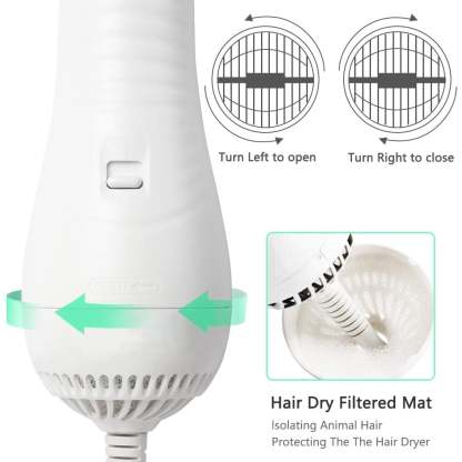 Brushy Air: 2 In 1 Dog Dryer(Send universal conversion head)