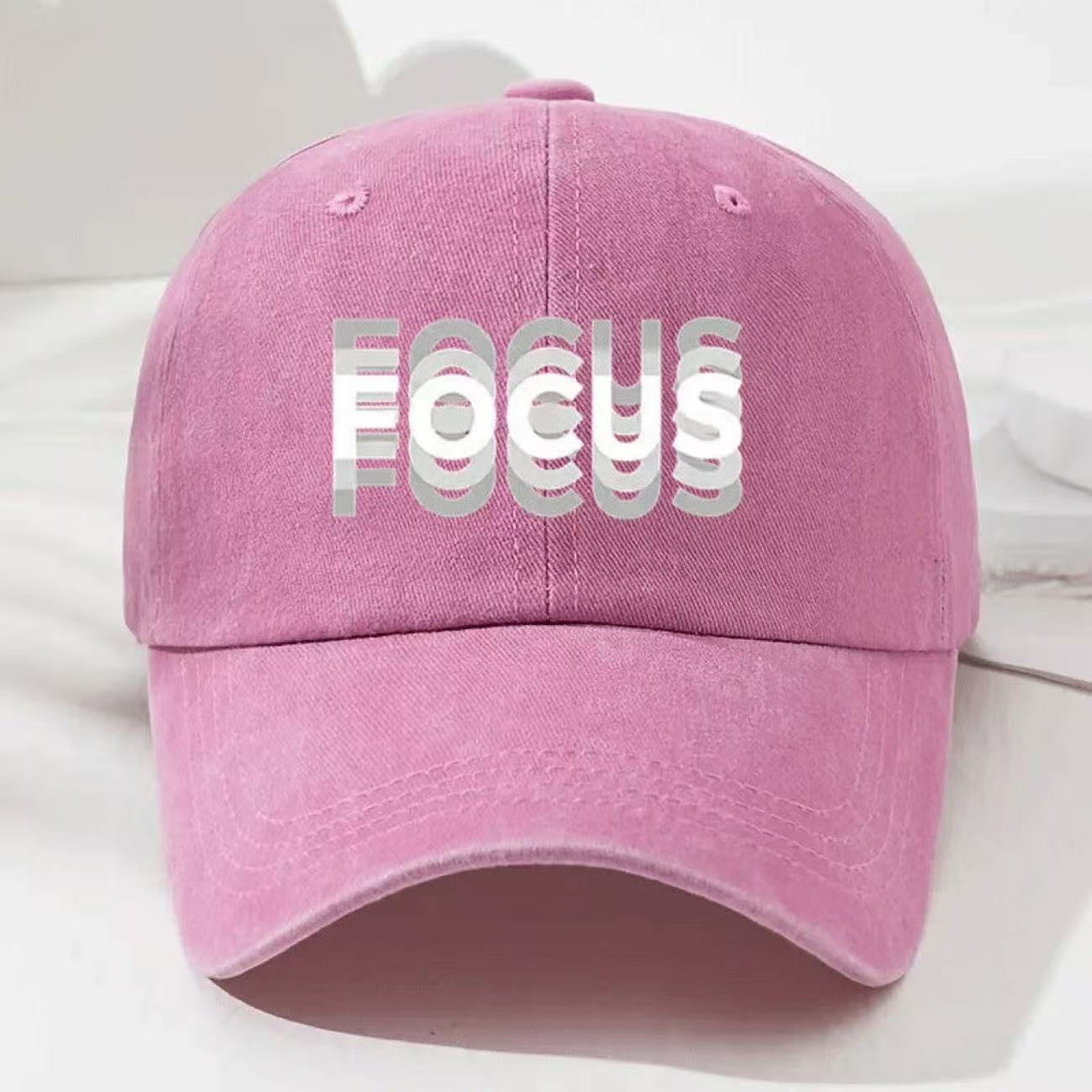🔥"Focus" Unisex Print Hat