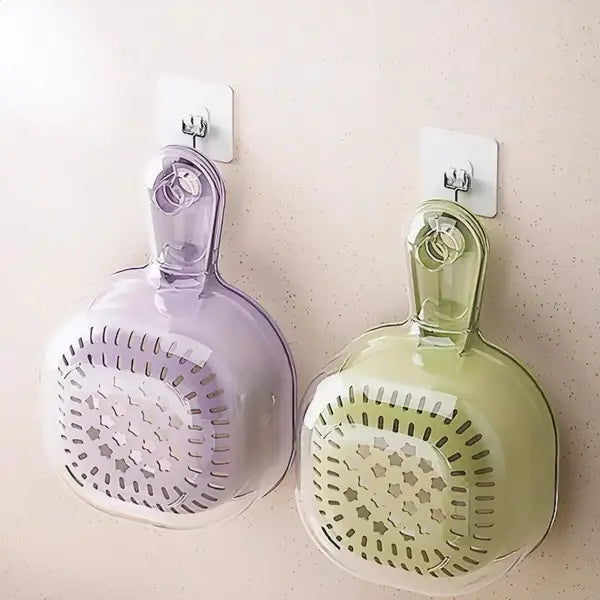 🔥Kitchen Dual-Layer Draining Basket with Handle