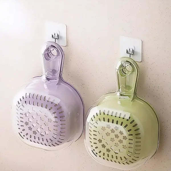 🔥Kitchen Dual-Layer Draining Basket with Handle