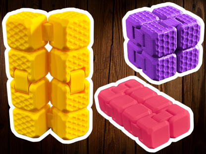 🧊 Stress Relief Toy Cube - Diagonal