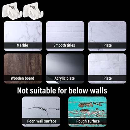 (🔥Hot Sale - 49% OFF)Nail-free Adjustable Rod Bracket Holders(Set of 2), BUY 3 Get 1 Free