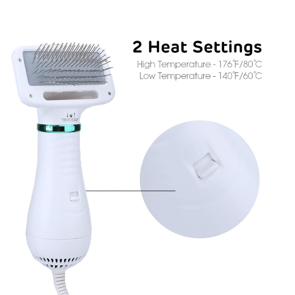 Brushy Air: 2 In 1 Dog Dryer(Send universal conversion head)