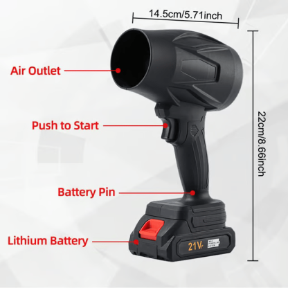 🔥💥LAST DAY SALE 49% OFF- Cordless Turbo Super Power Air Duster 🔥