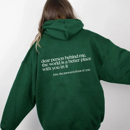 💚LAST DAY 40% OFF💚'Dear Person Behind Me' Sweatshirt🌈(Buy 2 Get Free Shipping)