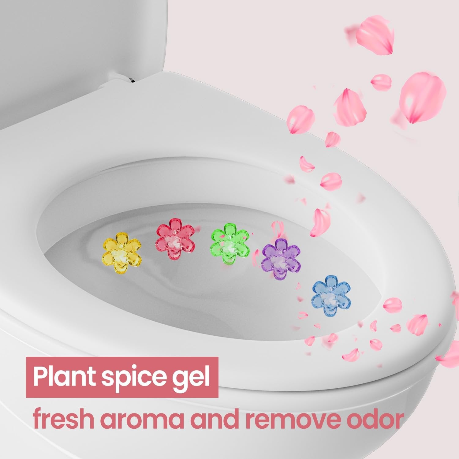 🔥Hot Sale🚽84 Flowers Toilet Cleaner Gel Stamp