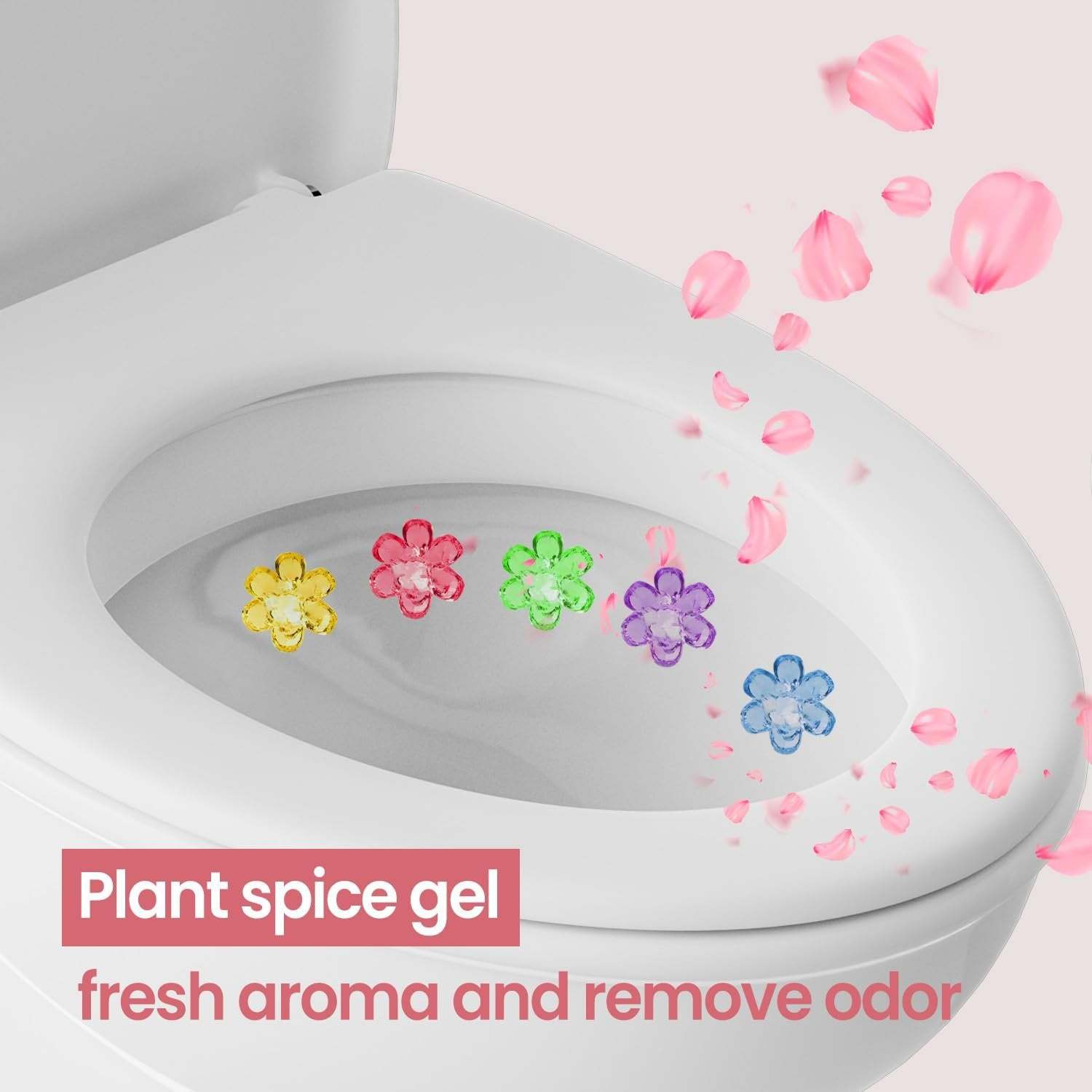 🔥Hot Sale🚽84 Flowers Toilet Cleaner Gel Stamp